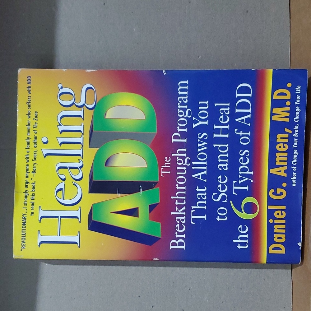🧠 Healing ADD paperback book 📚